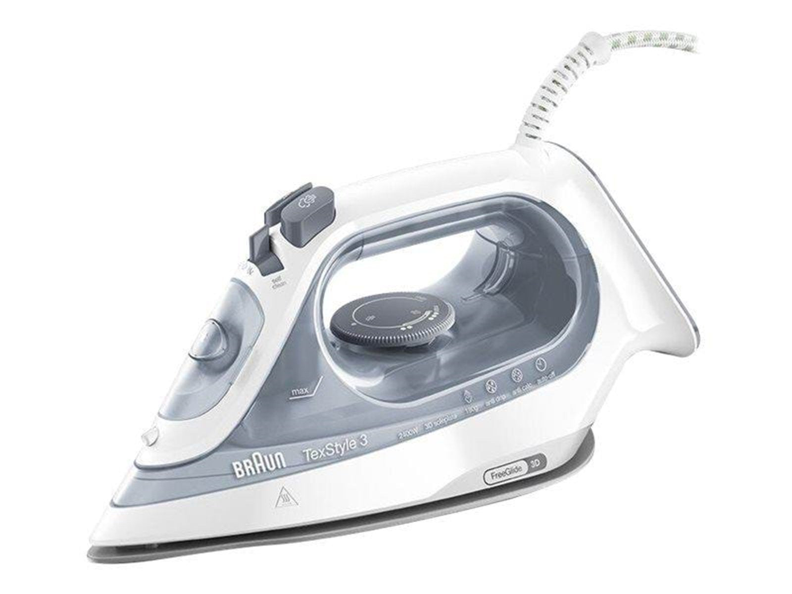 Braun Dampfbügeleisen TexStyle 3 SI 3054 GY Braun Dampfbügeleisen TexStyle 3 SI 3054 GY